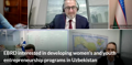 EBRD interested in developing women’s and youth entrepreneurship programs in Uzbekistan
